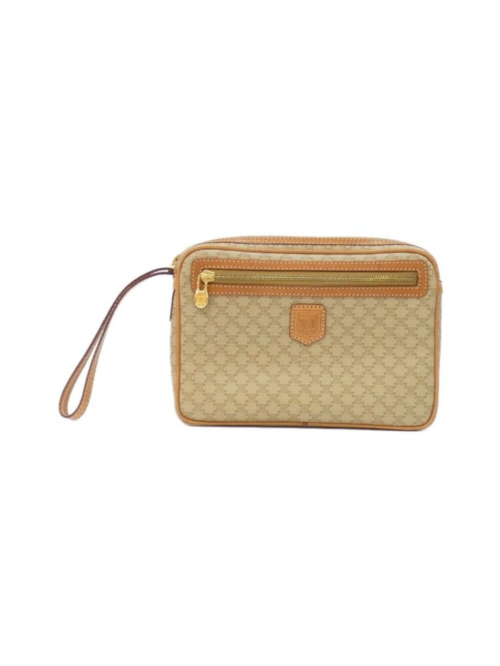 Celine Vintage Clutch Beige